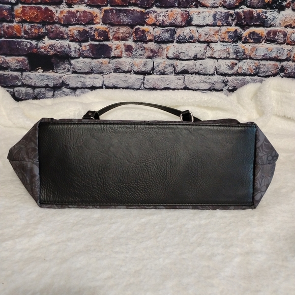 2 pc. Sakroots Metro Tote Bag & Encino Wallet ~Spirit Desert~ BlackTonal EUC - Picture 6 of 14